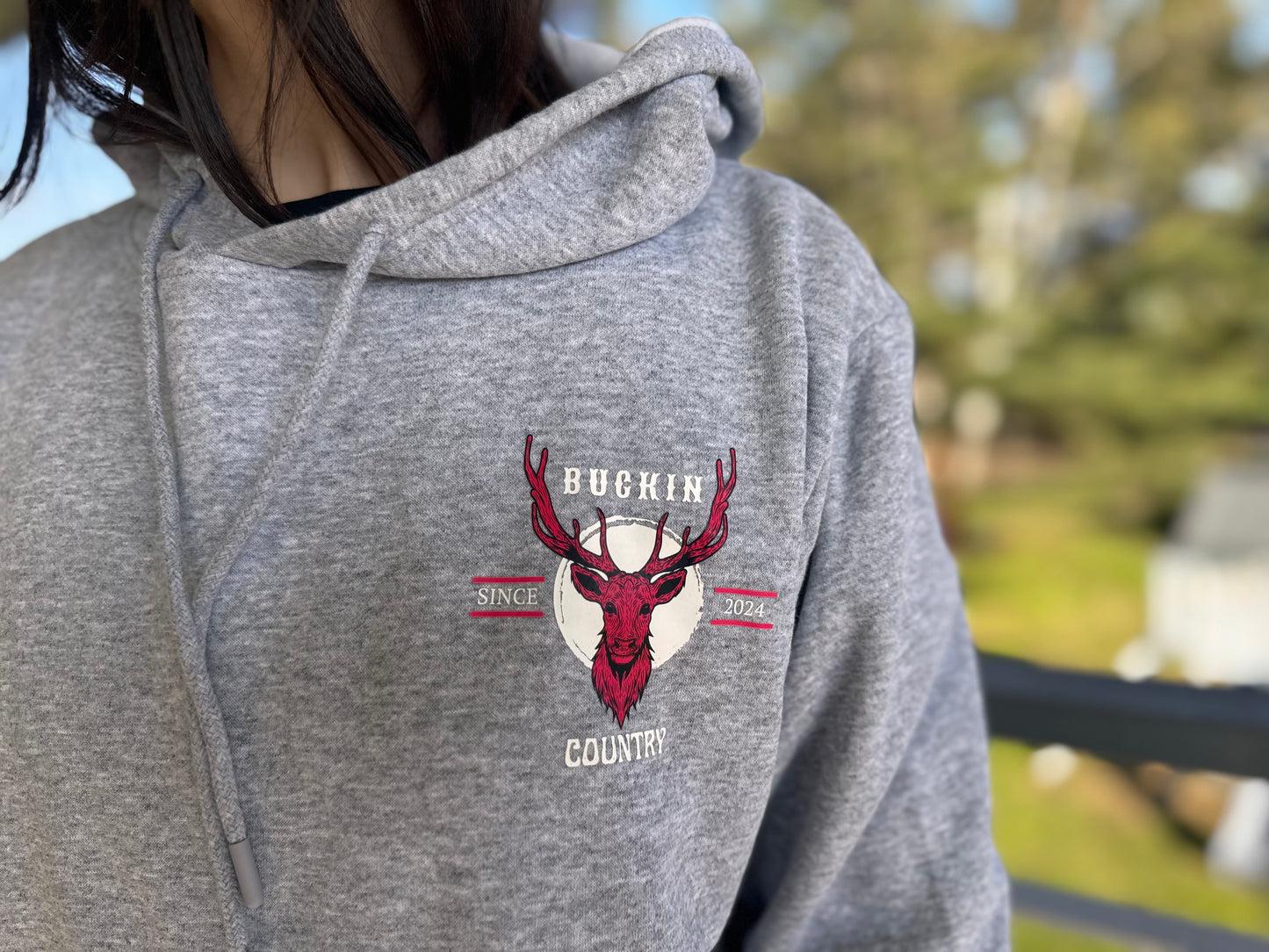 Deer Hoodie Buckin Country