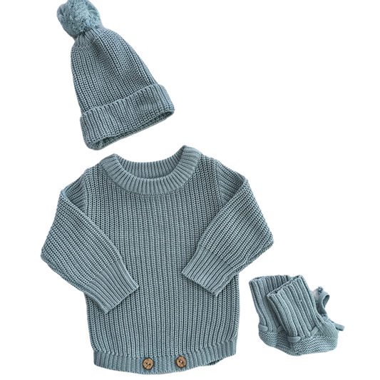 🤍 Classic Knitted Newborn Set 🤍