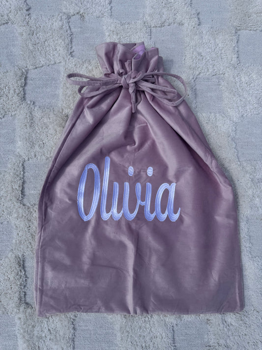 Personalised Velvet Christmas Sacks πβ¨