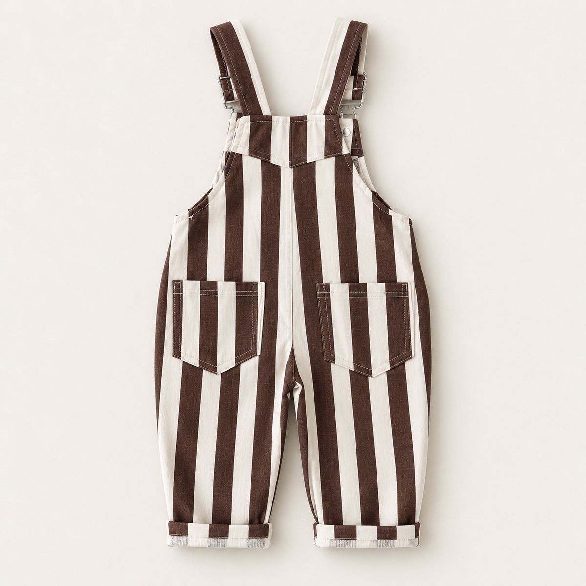 Little Star Stripe Overalls 🤎⭐