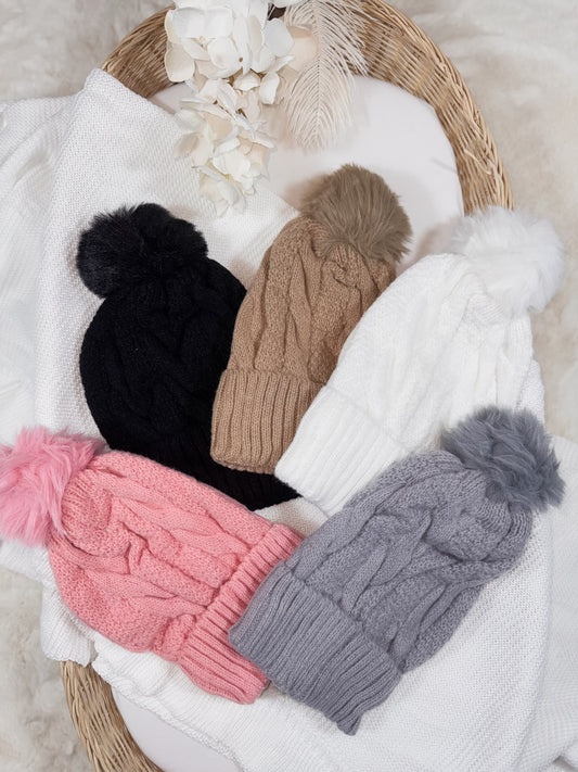 The Wild Mum Pom Pom Beanie