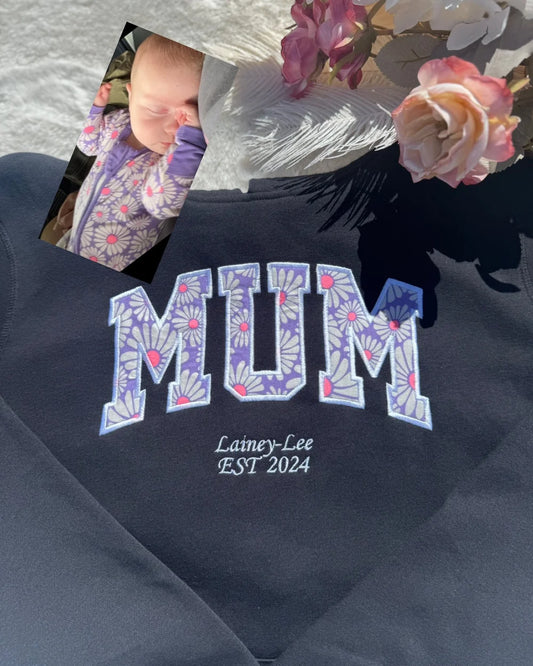 Personalised “MUM” hoodies
