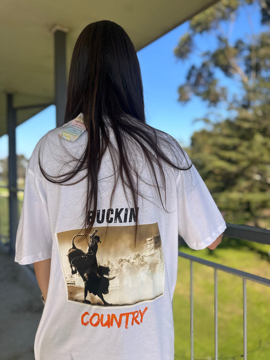 Buckin Country Bull Tshirt