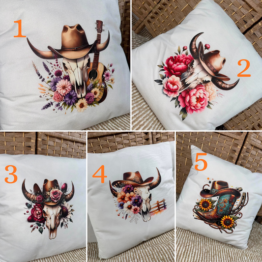 Country Print Cushions