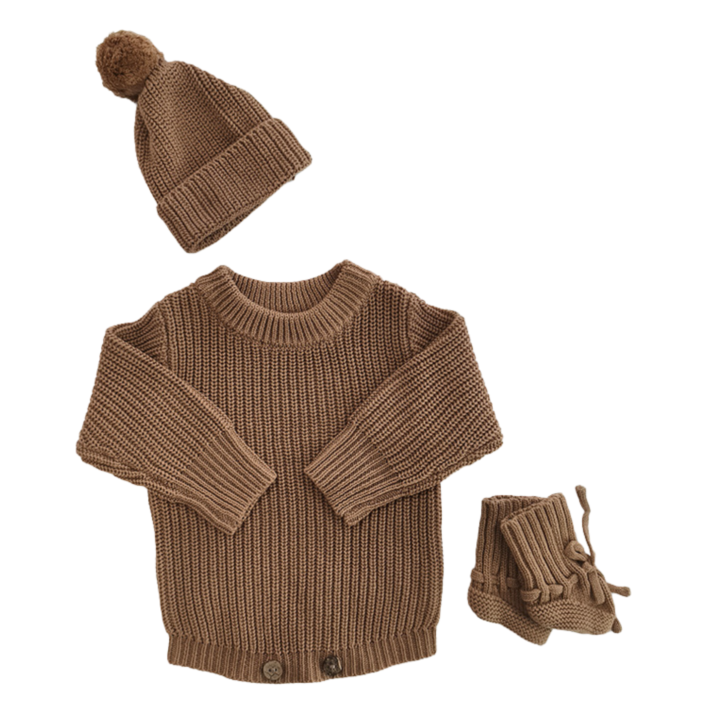 🤍 Classic Knitted Newborn Set 🤍