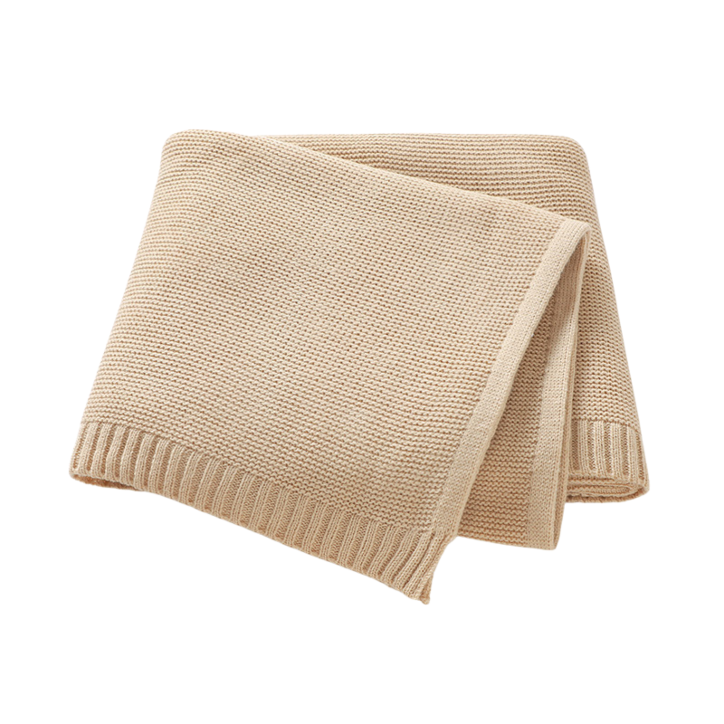 🤍 Classic Textured Knitted Blanket 🤍