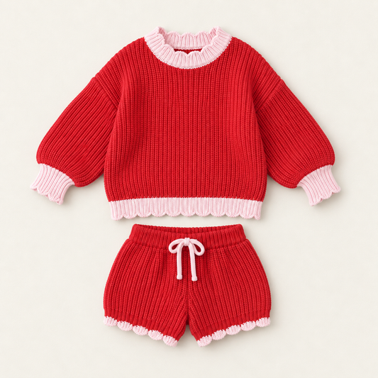 Cherry Knit Set🍒