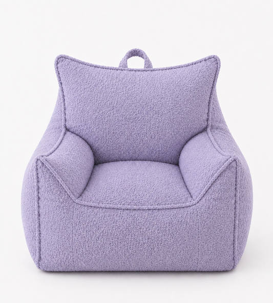 Personalised Teddy Fleece & Corduroy Bean Bag Chair 🤍