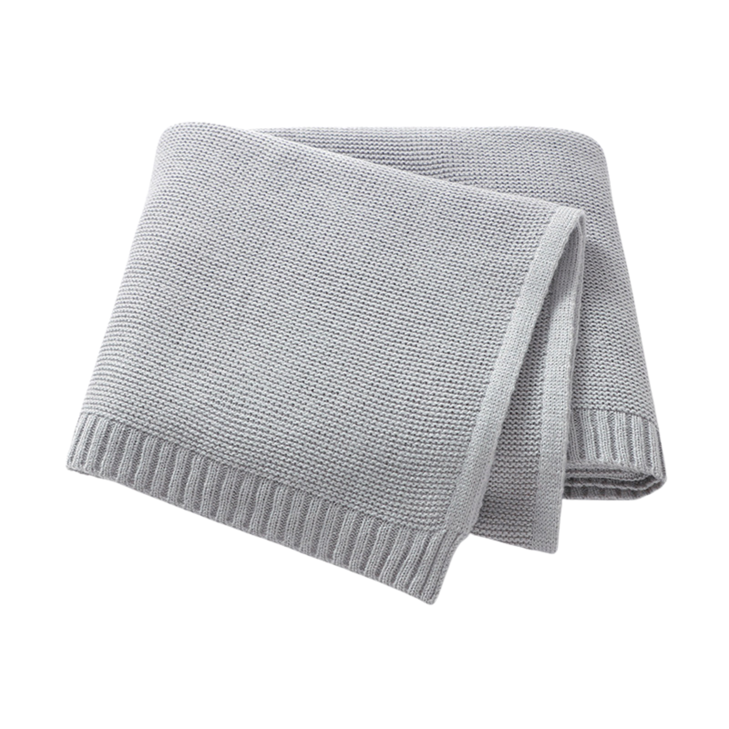 🤍 Classic Textured Knitted Blanket 🤍
