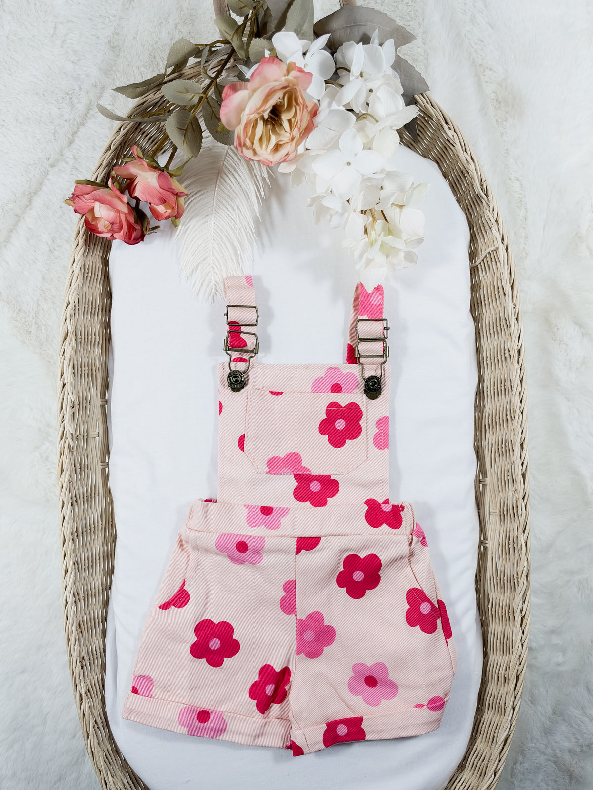 Daisy Days Floral Overalls🩷