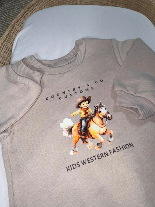 Boy Cowboy Sweatshirt
