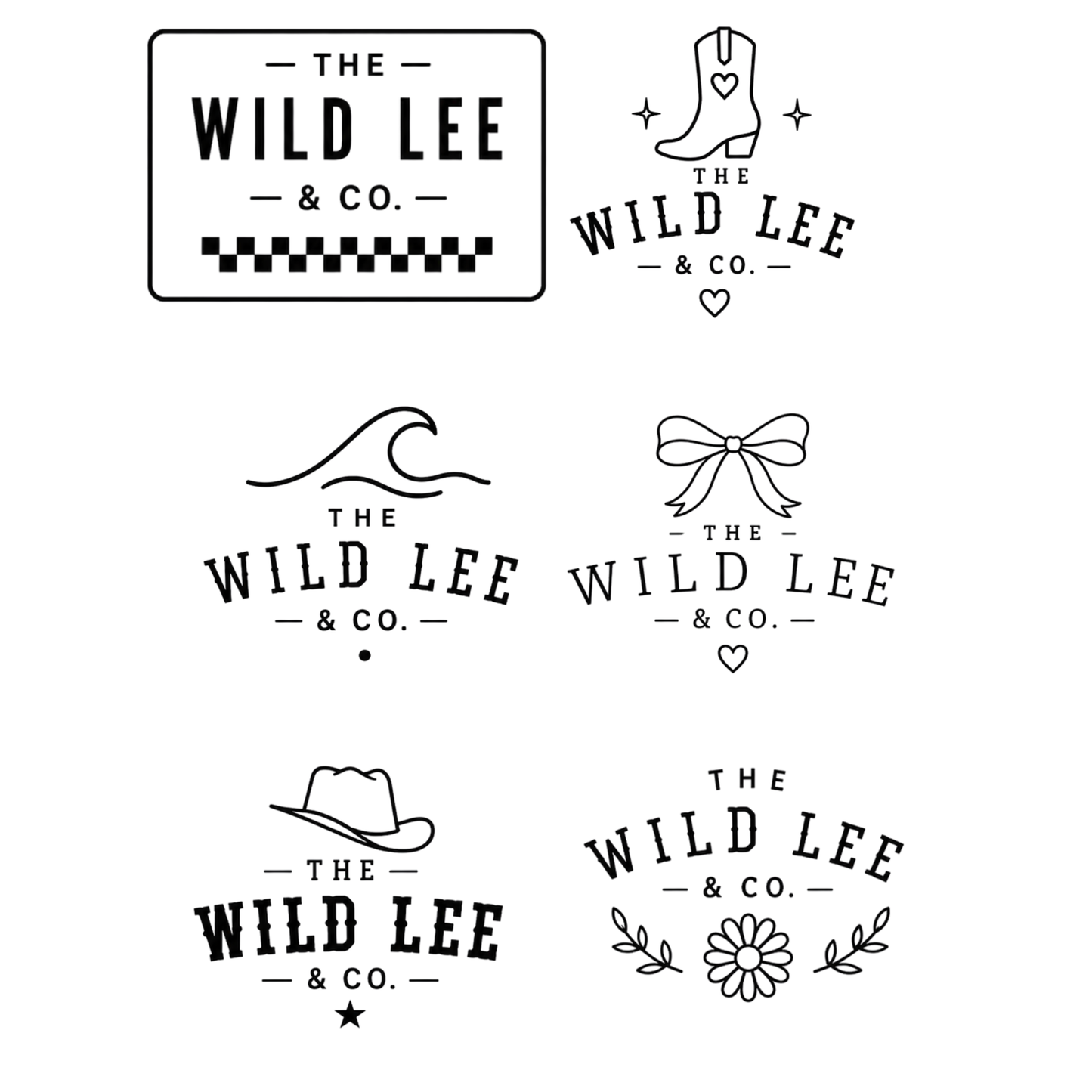 The Wild Lee & Co Logo Collection