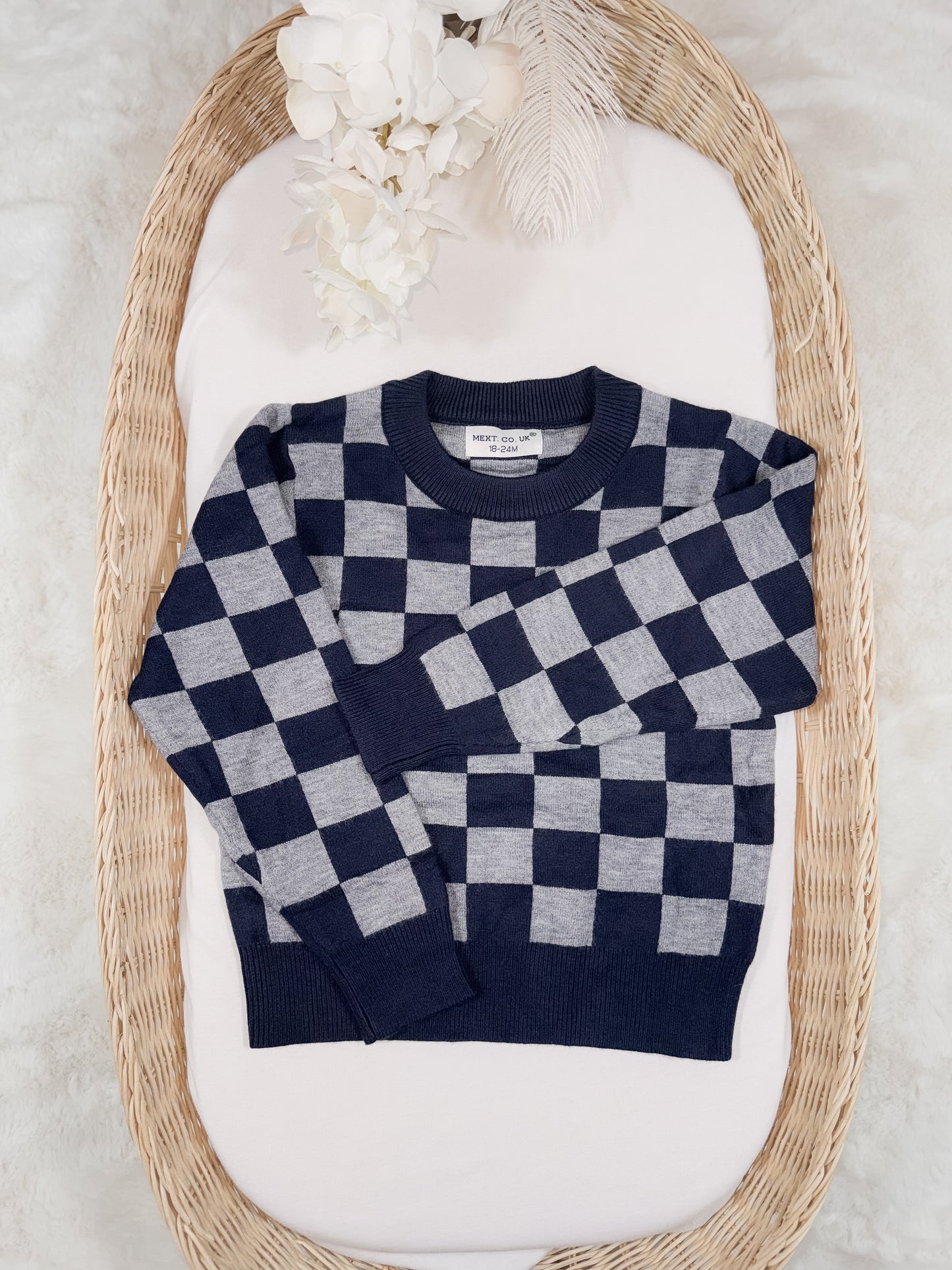The Wanderer Check Sweater