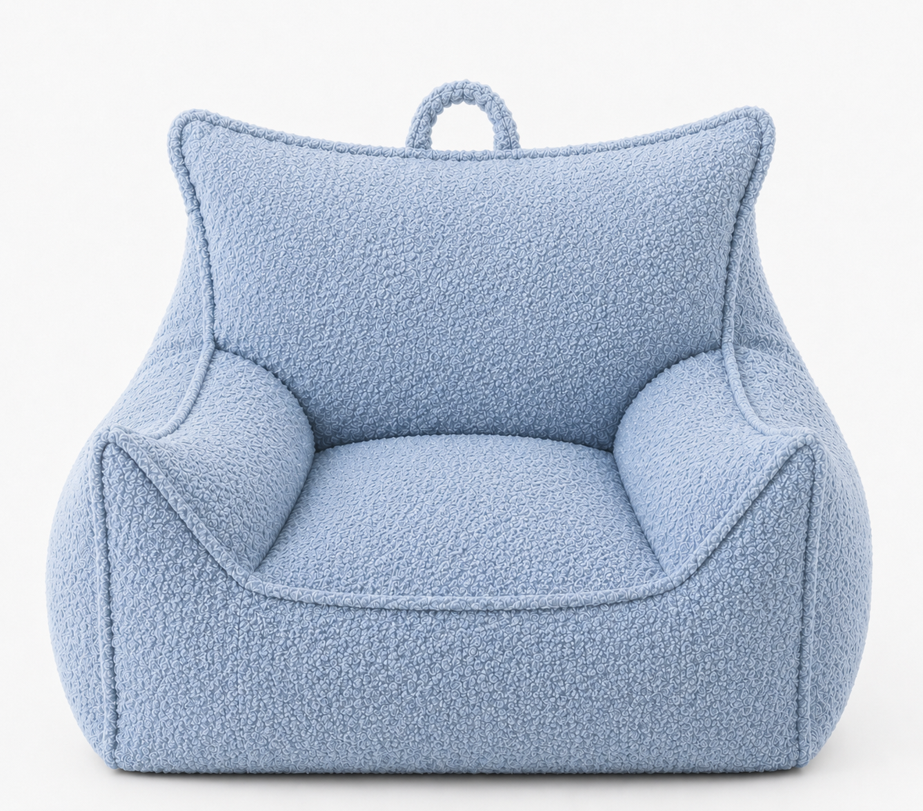 Personalised Teddy Fleece & Corduroy Bean Bag Chair 🤍