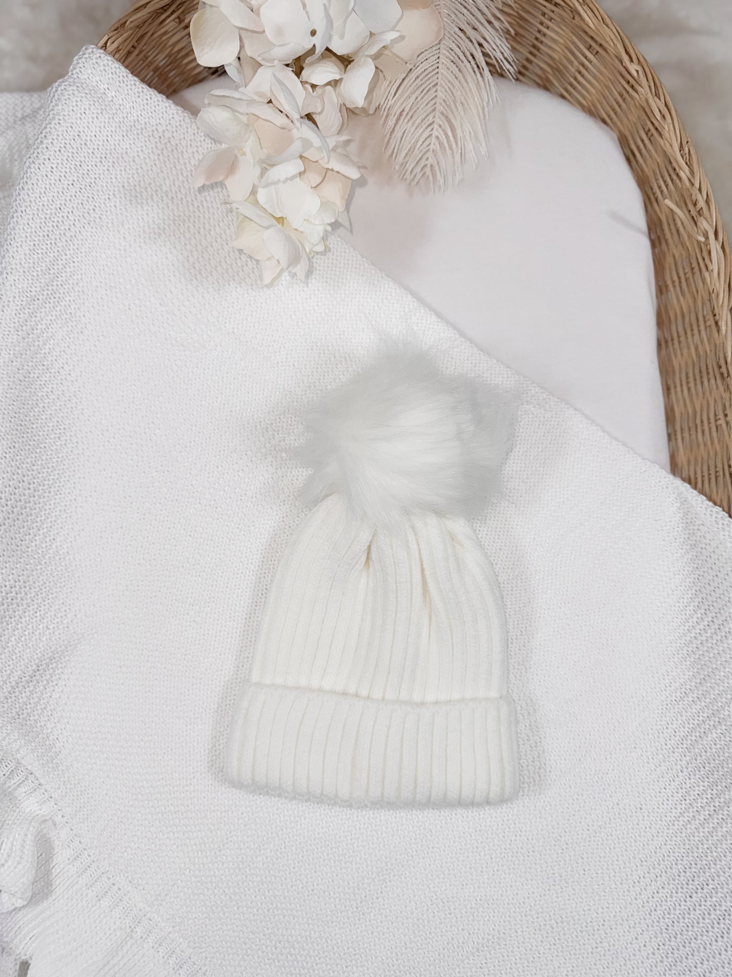 Wild Pom Pom Beanie