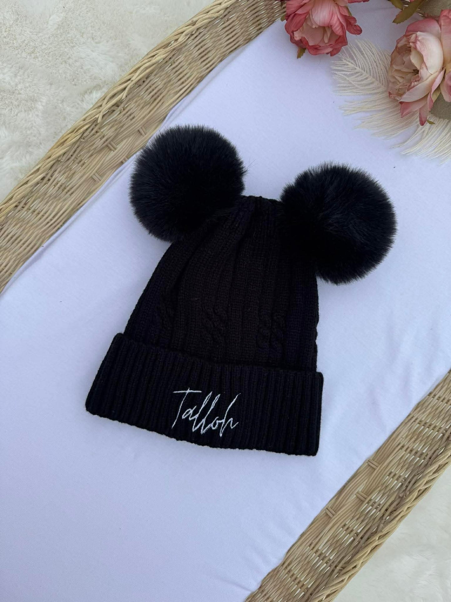 Double Pom Pom Beanies