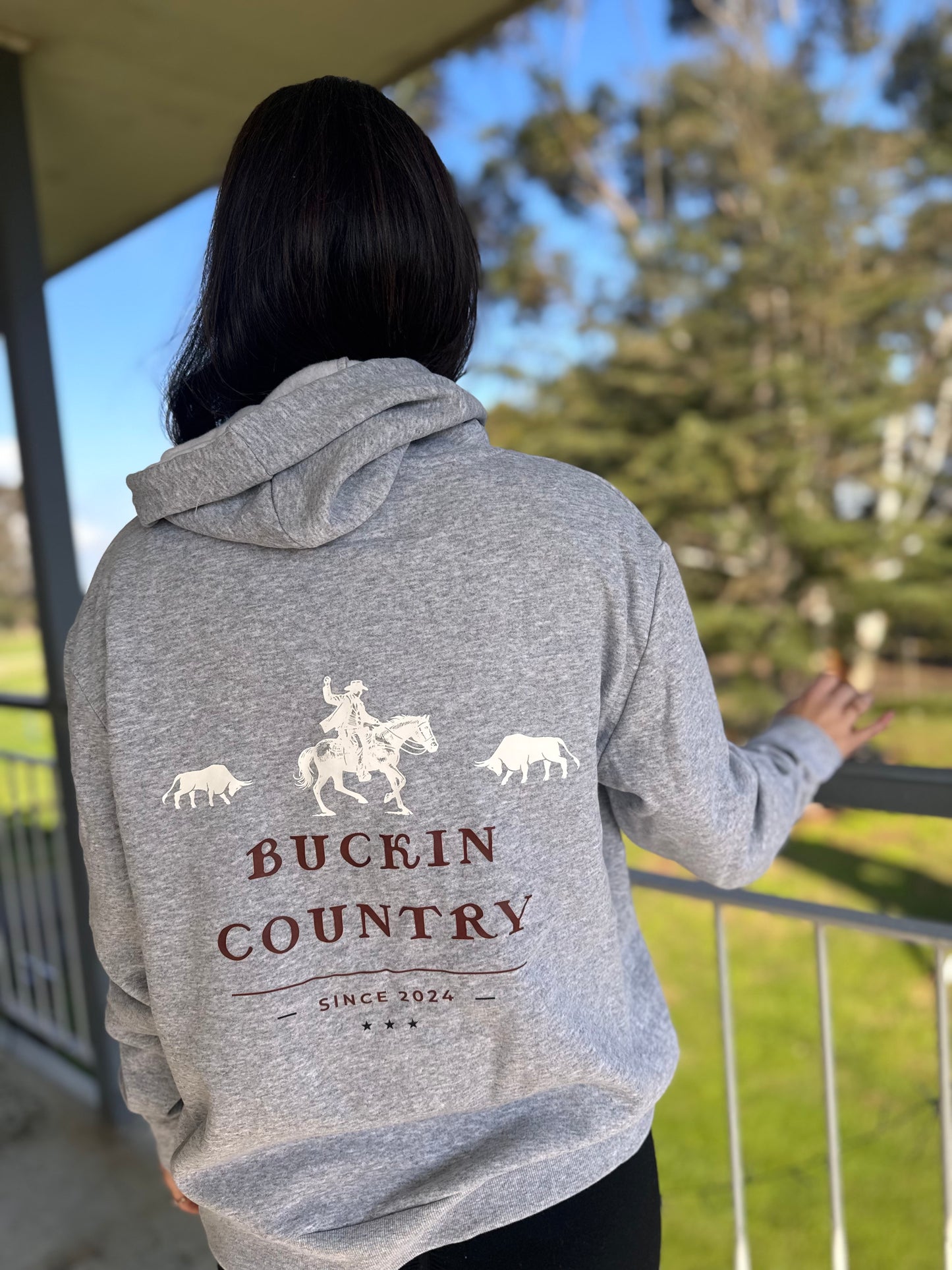 Horse Back Buckin Country