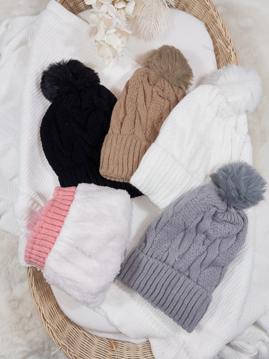 The Wild Mum Pom Pom Beanie