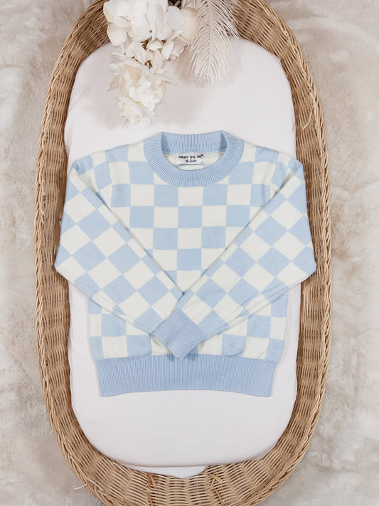 The Wanderer Check Sweater