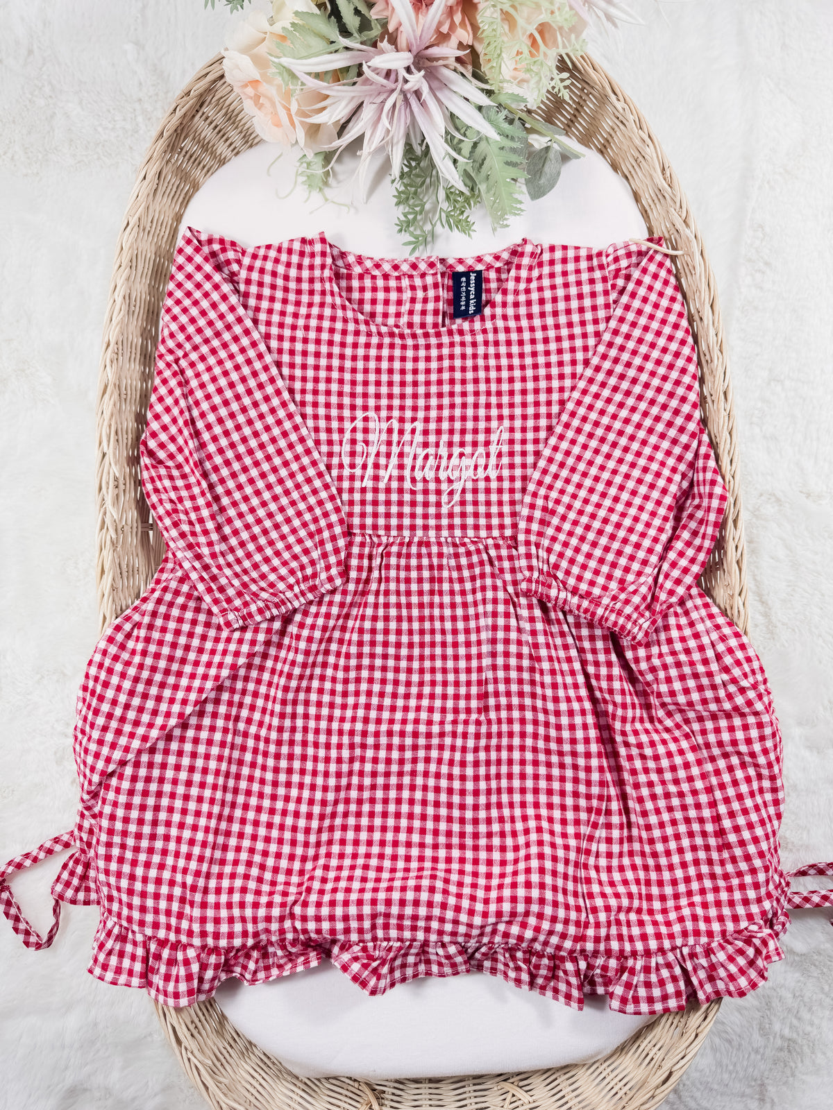 Gingham Bow Dress 🎀
