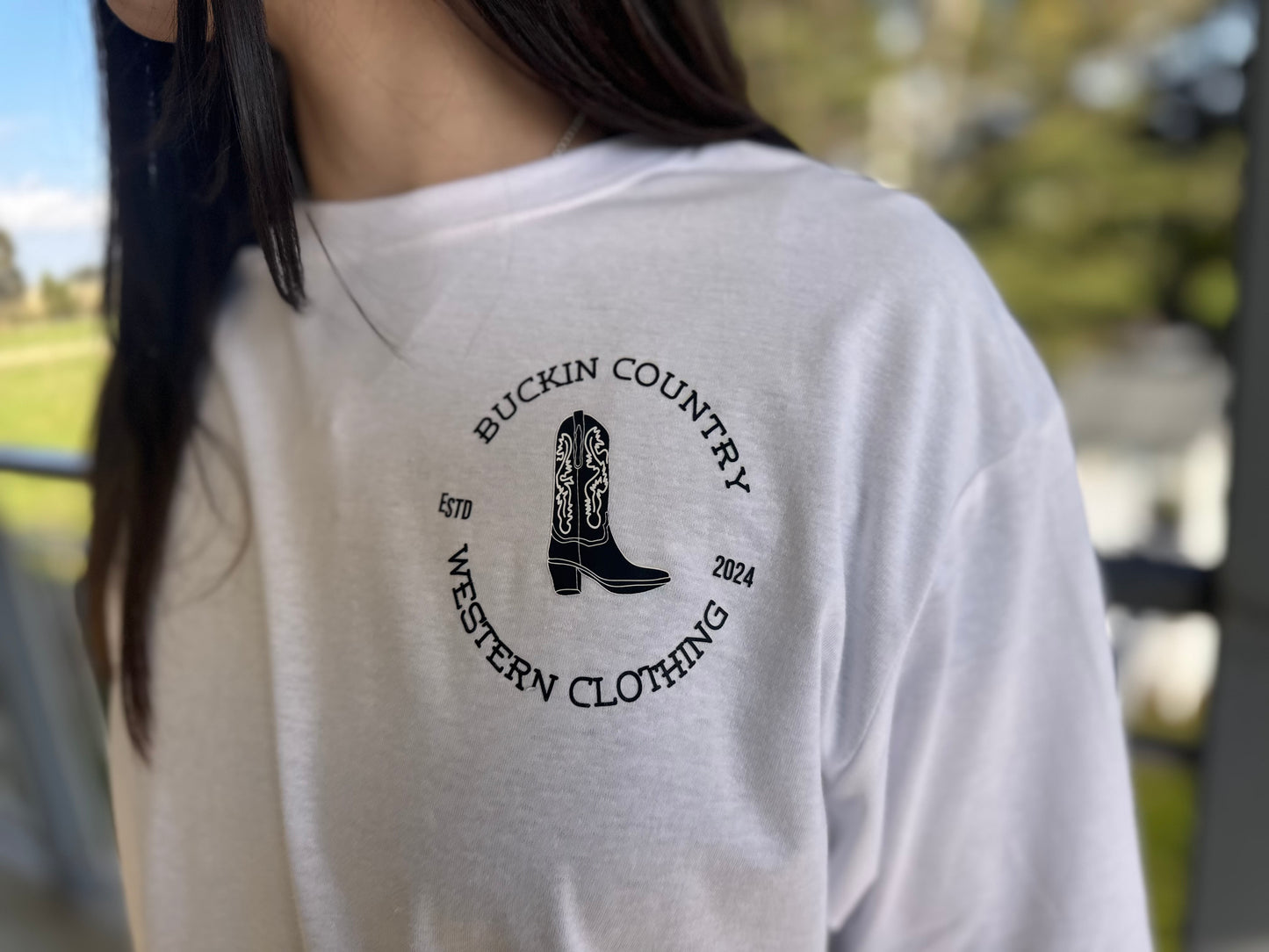 Buckin Country Boot Tshirt
