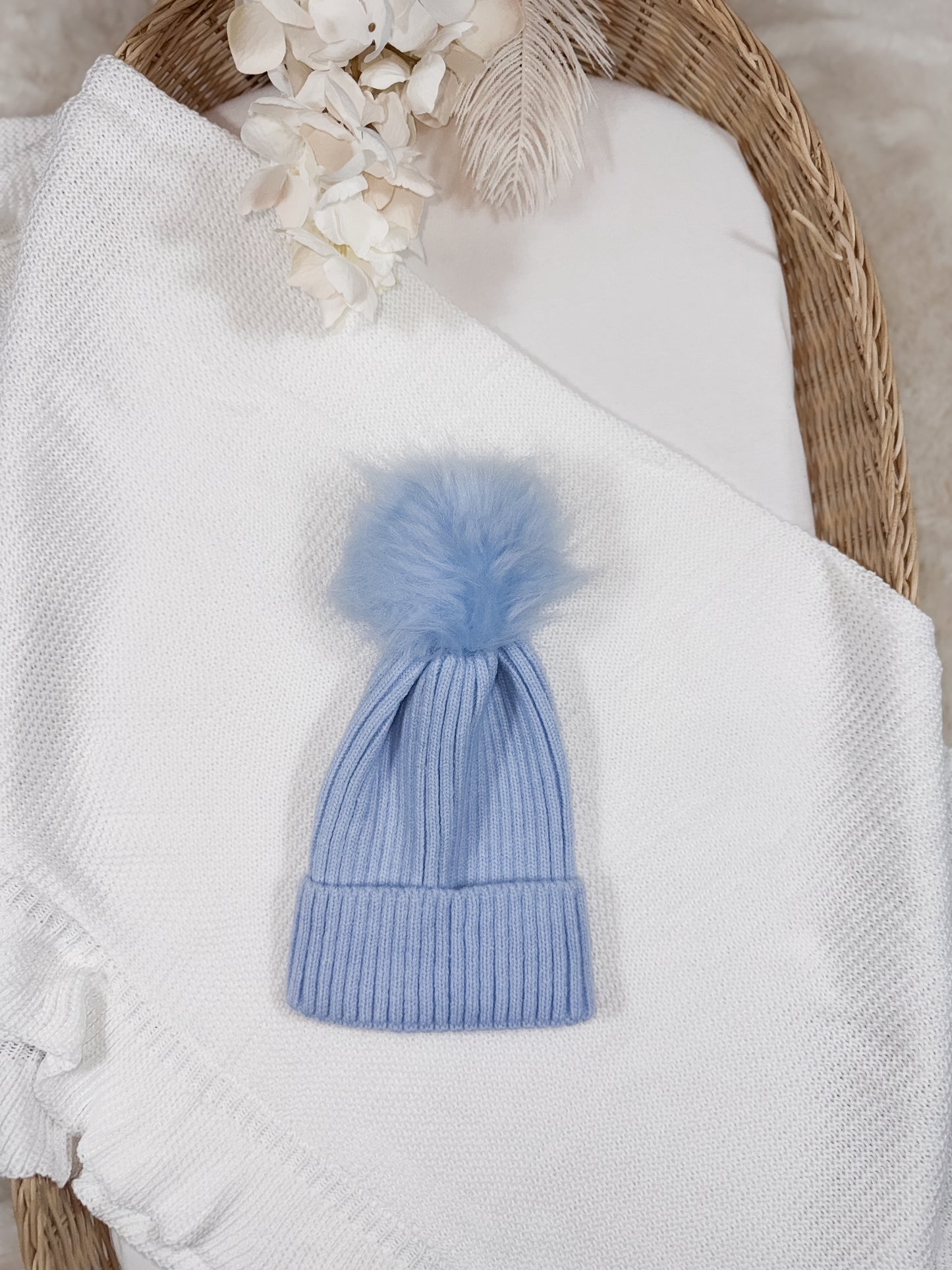 Wild Pom Pom Beanie