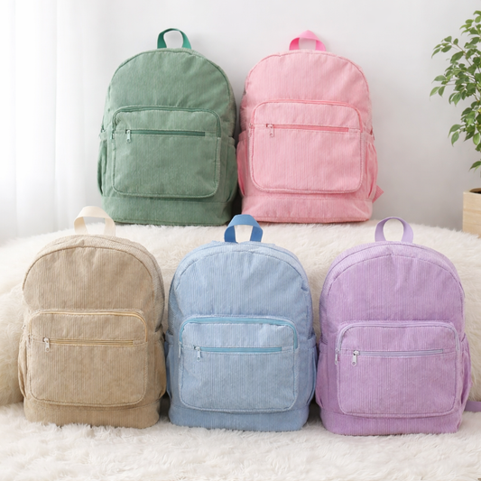 Corduroy Backpacks
