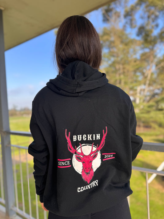 Deer Hoodie Buckin Country