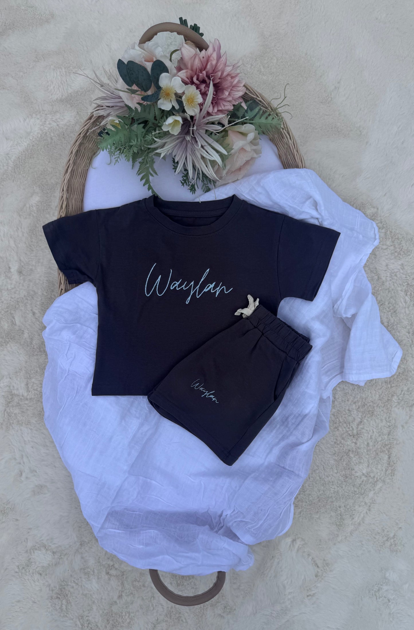 Personalised Tee + Short Sets 💜