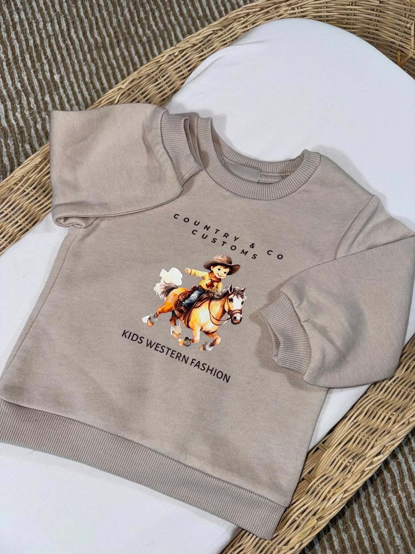 Boy Cowboy Sweatshirt