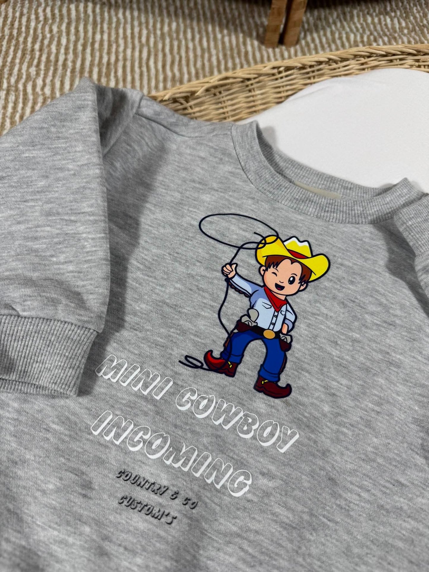 Mini Cowboy Sweatshirt