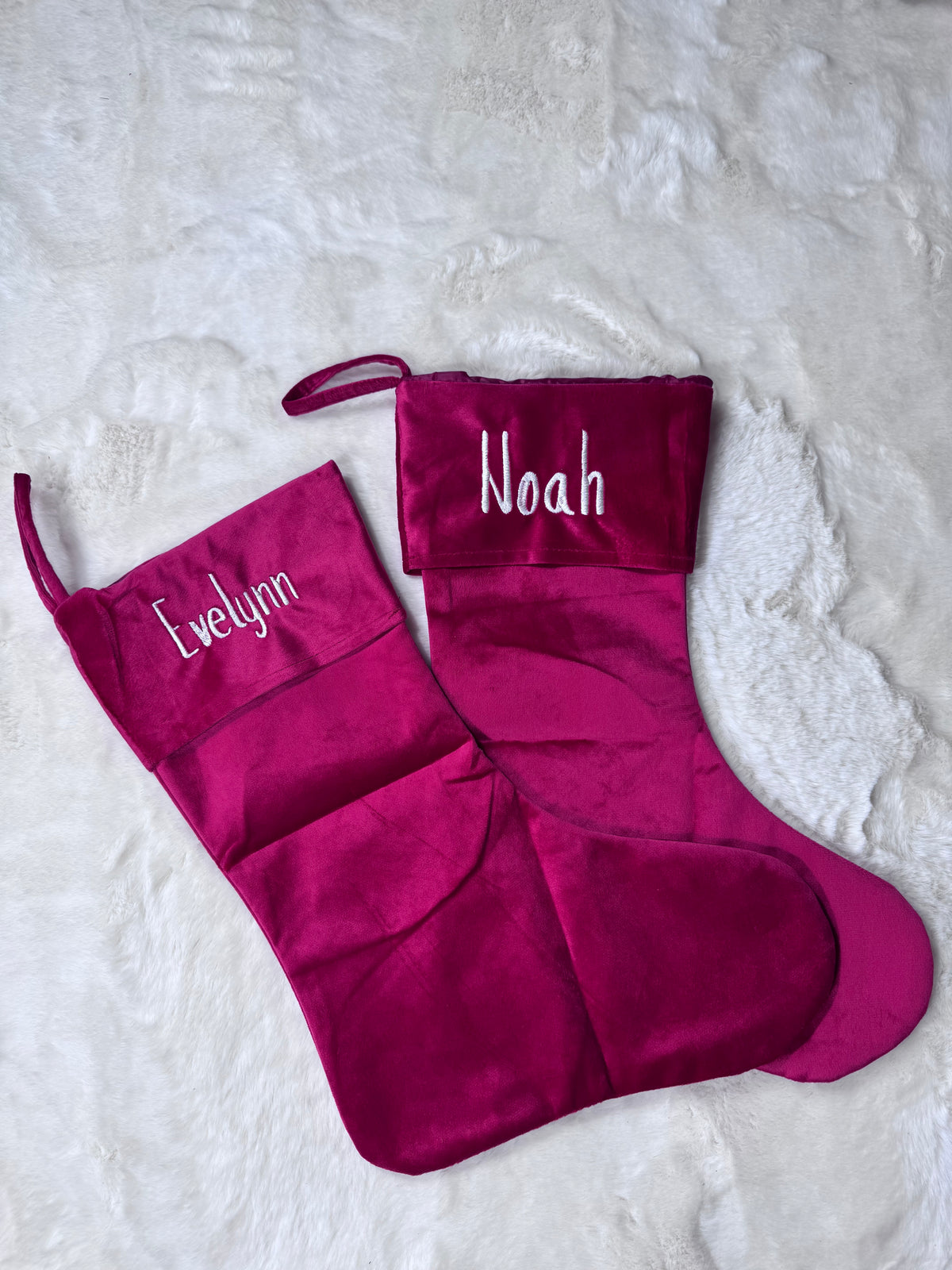 Personalised Velvet Christmas Stocking 🎄✨