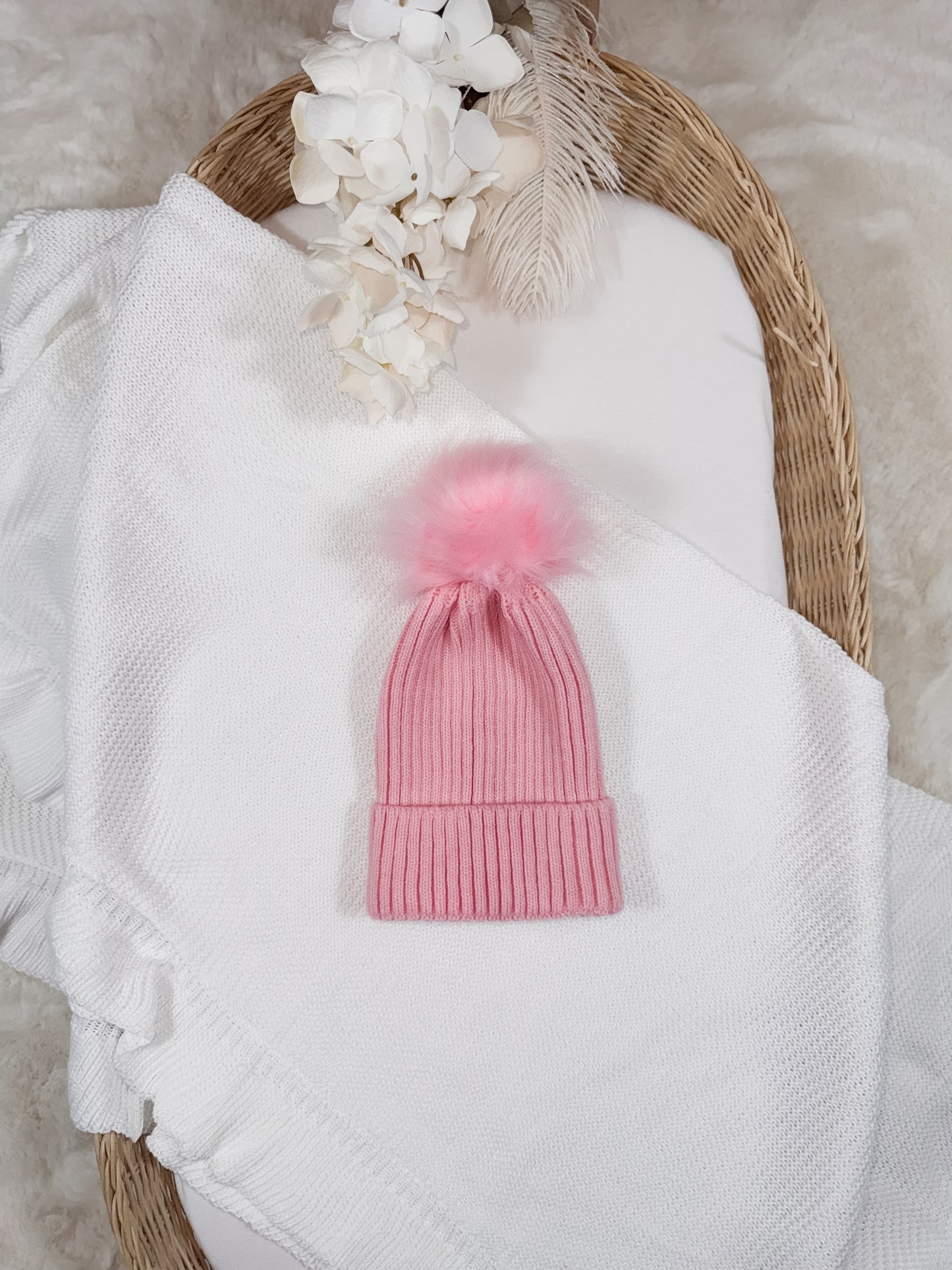 Wild Pom Pom Beanie