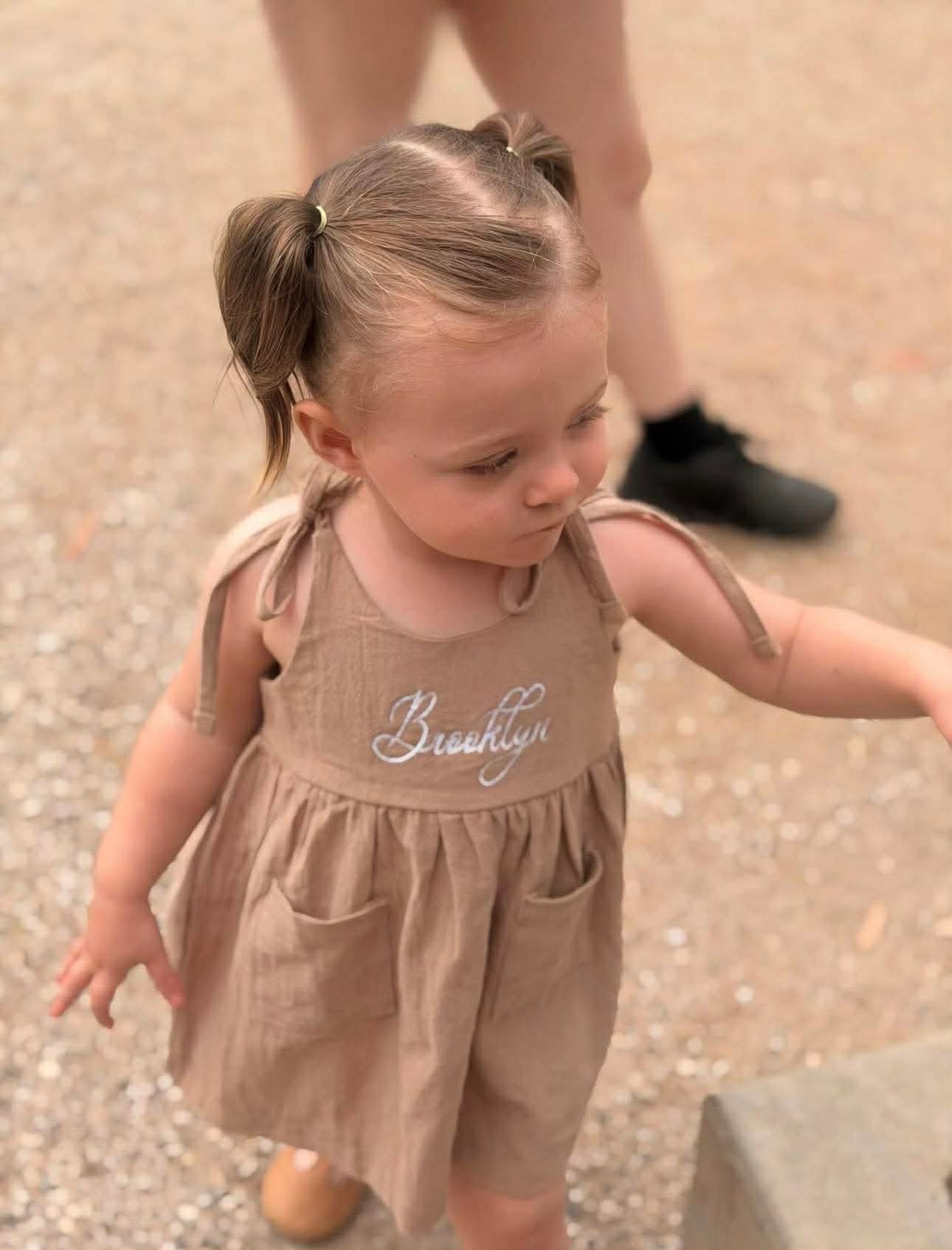 Personalised Linen Dress