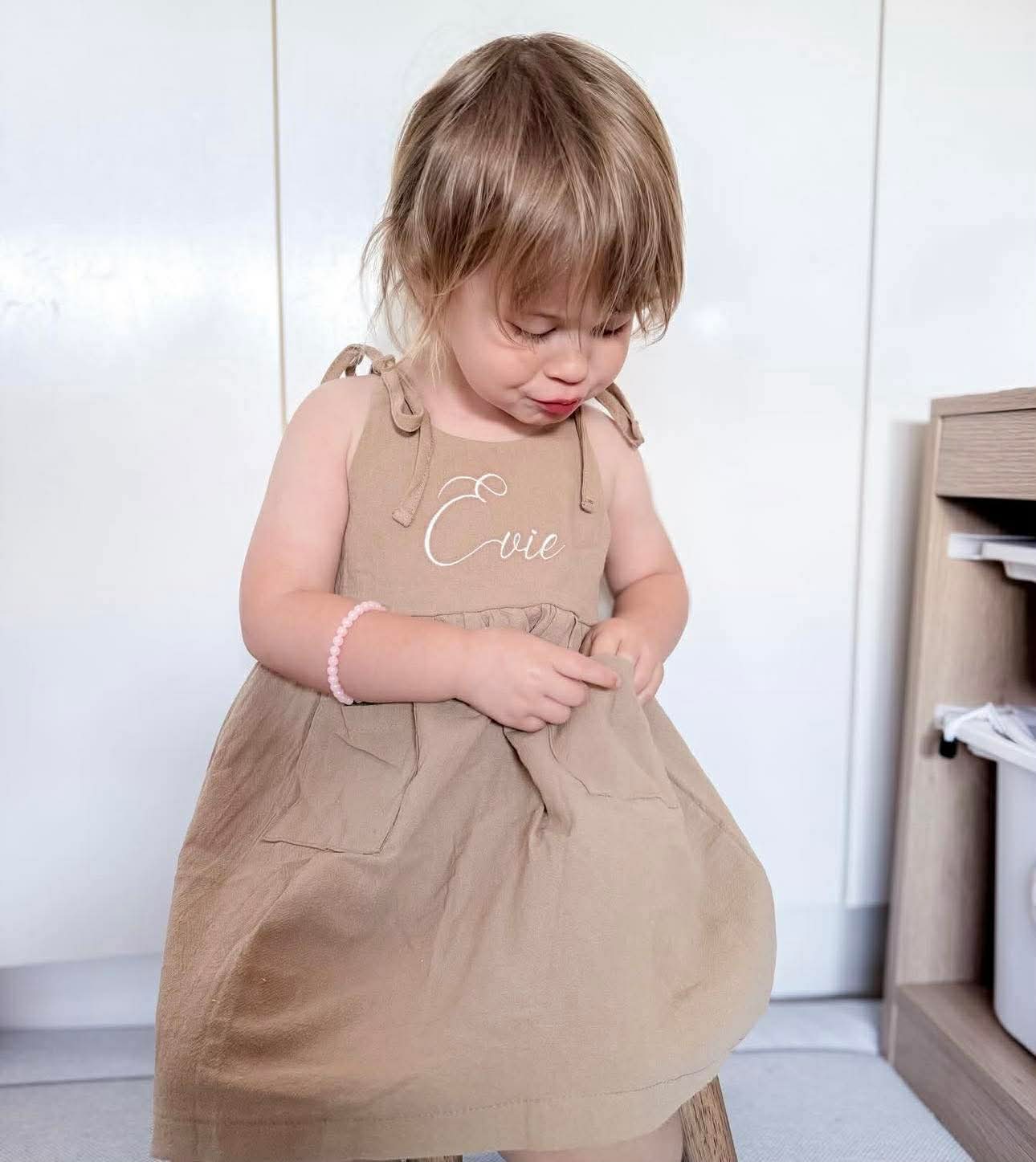 Personalised Linen Dress