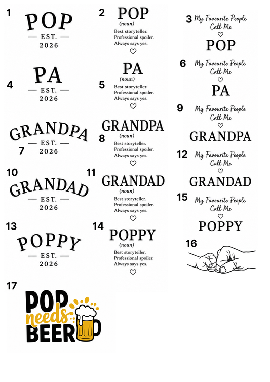 Grandfather Collection T-Shirts