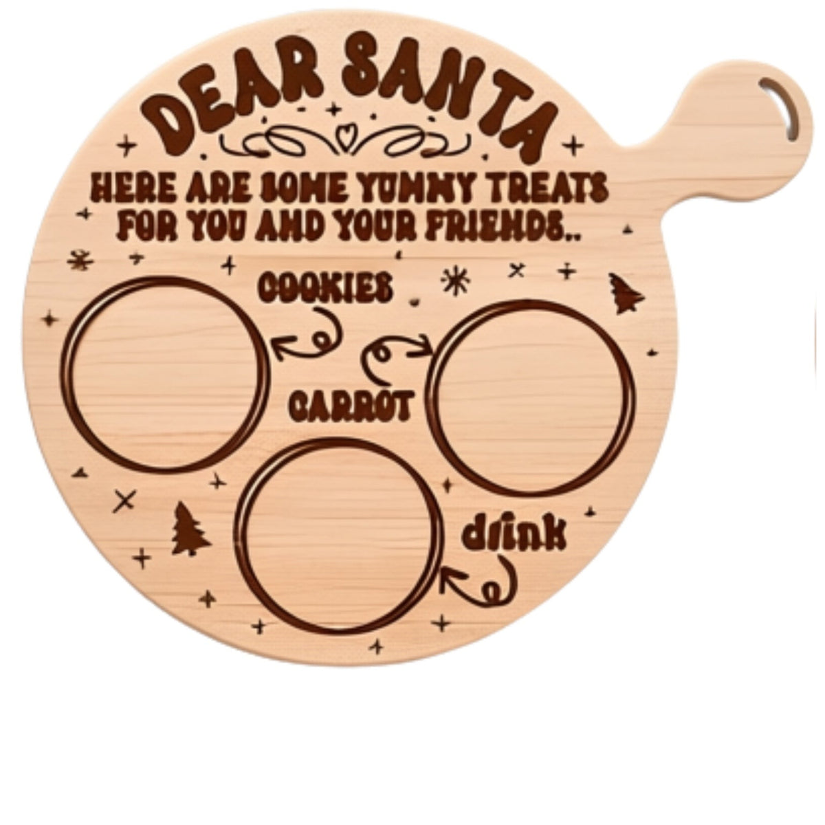 Santa Treat Board design 4