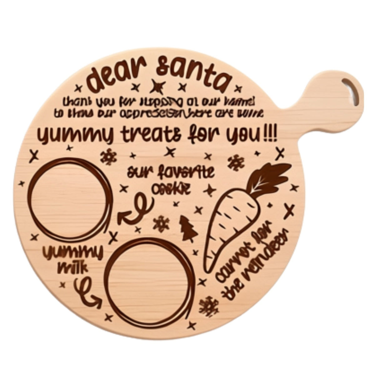 Santa Treat Board design 7